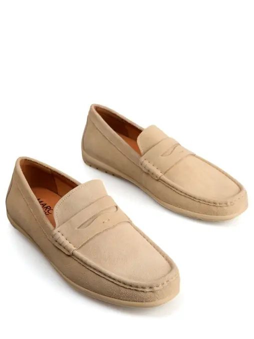 Мокасины однотонные MARC CONY