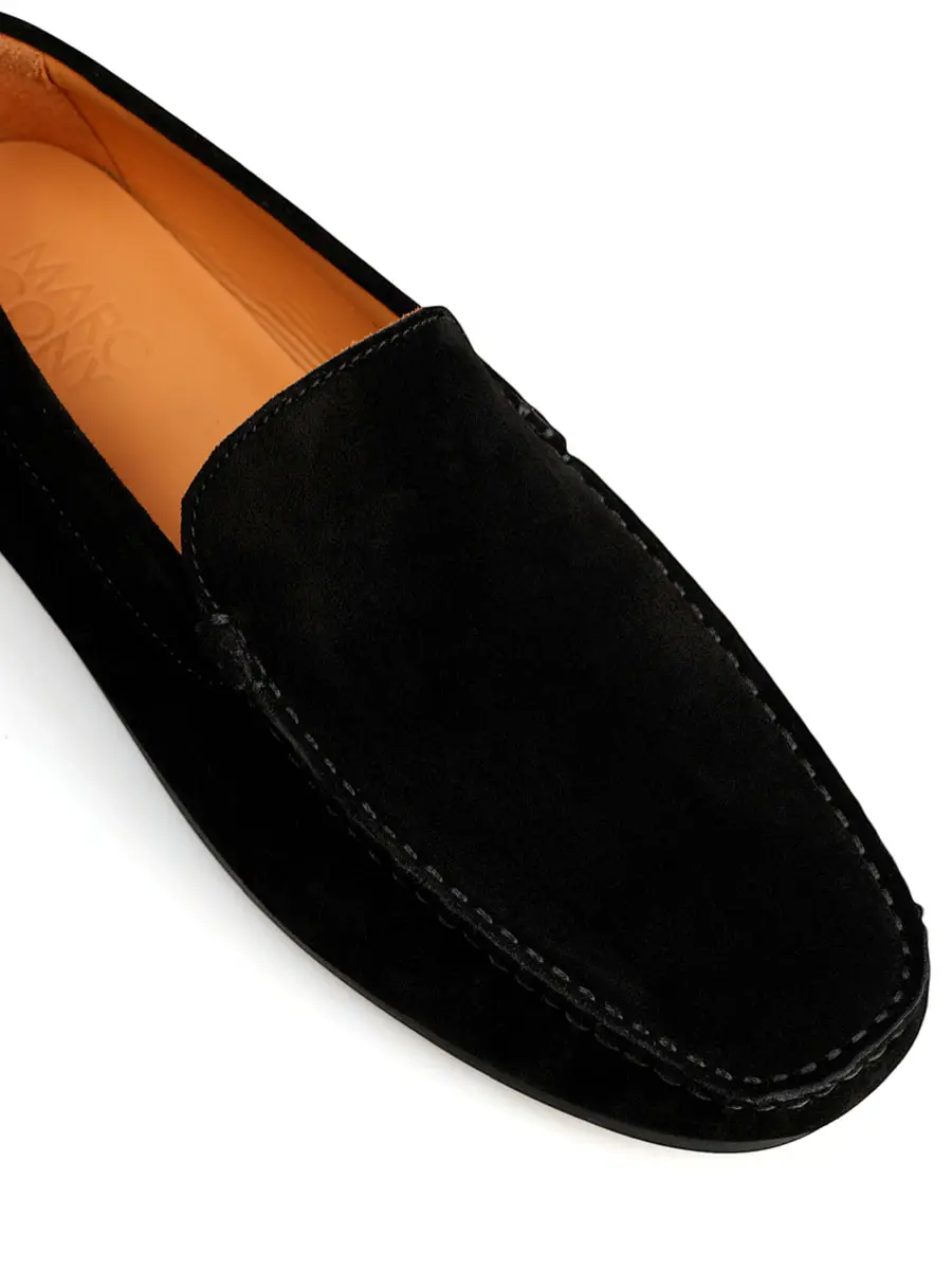 Мокасины однотонные