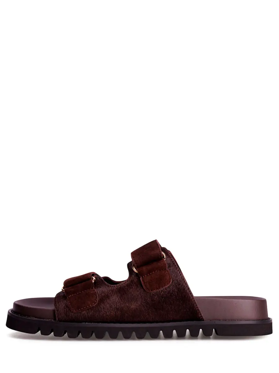 Шлепанцы кожаные