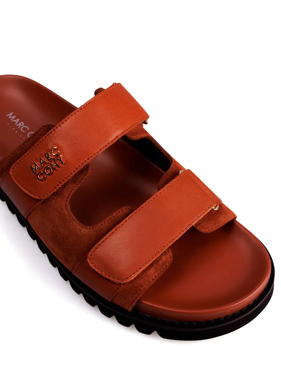 Шлепанцы комбинированные