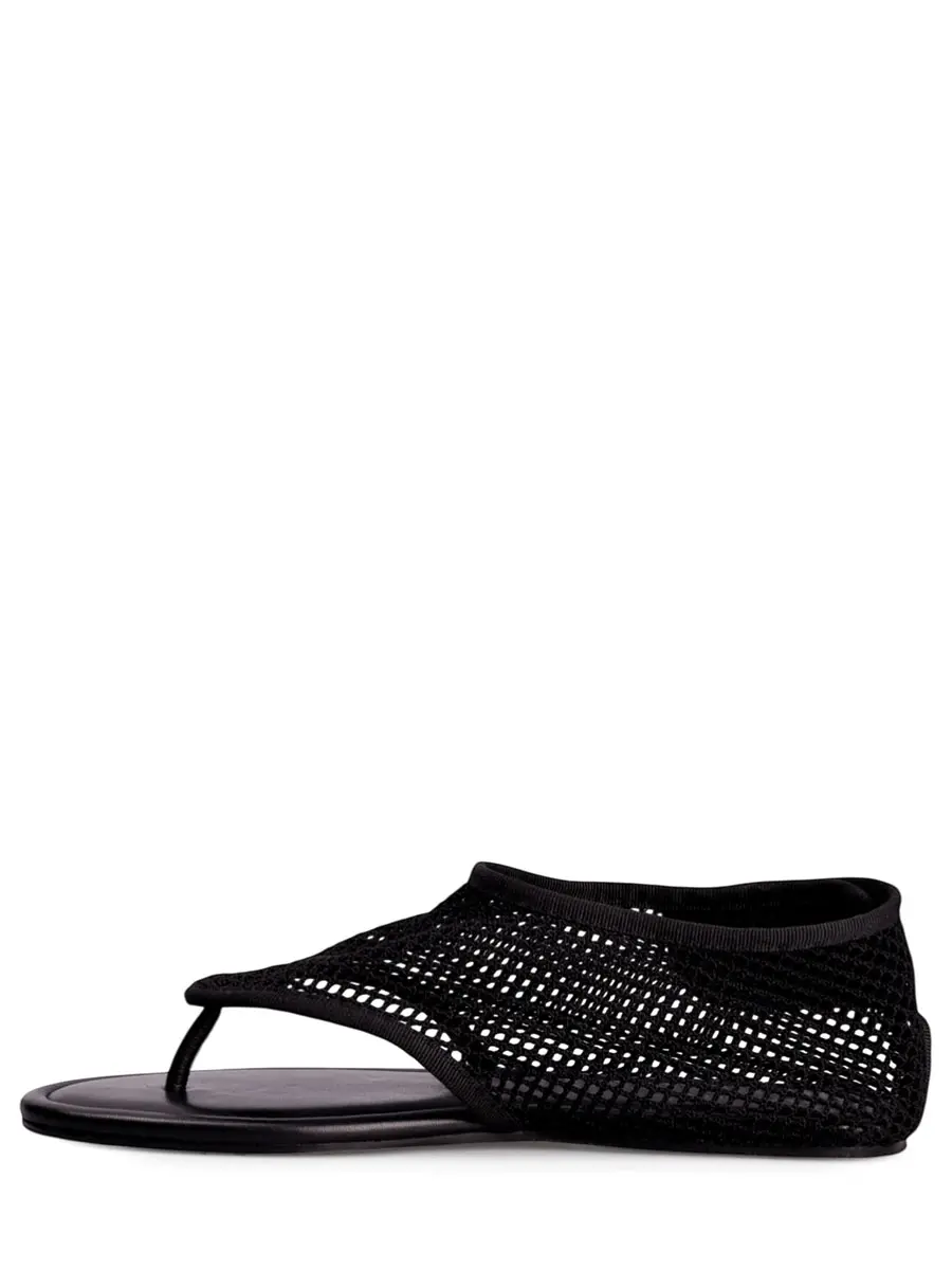 Сандалии из текстиля