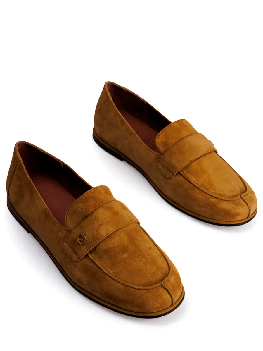 Лоферы кожаные