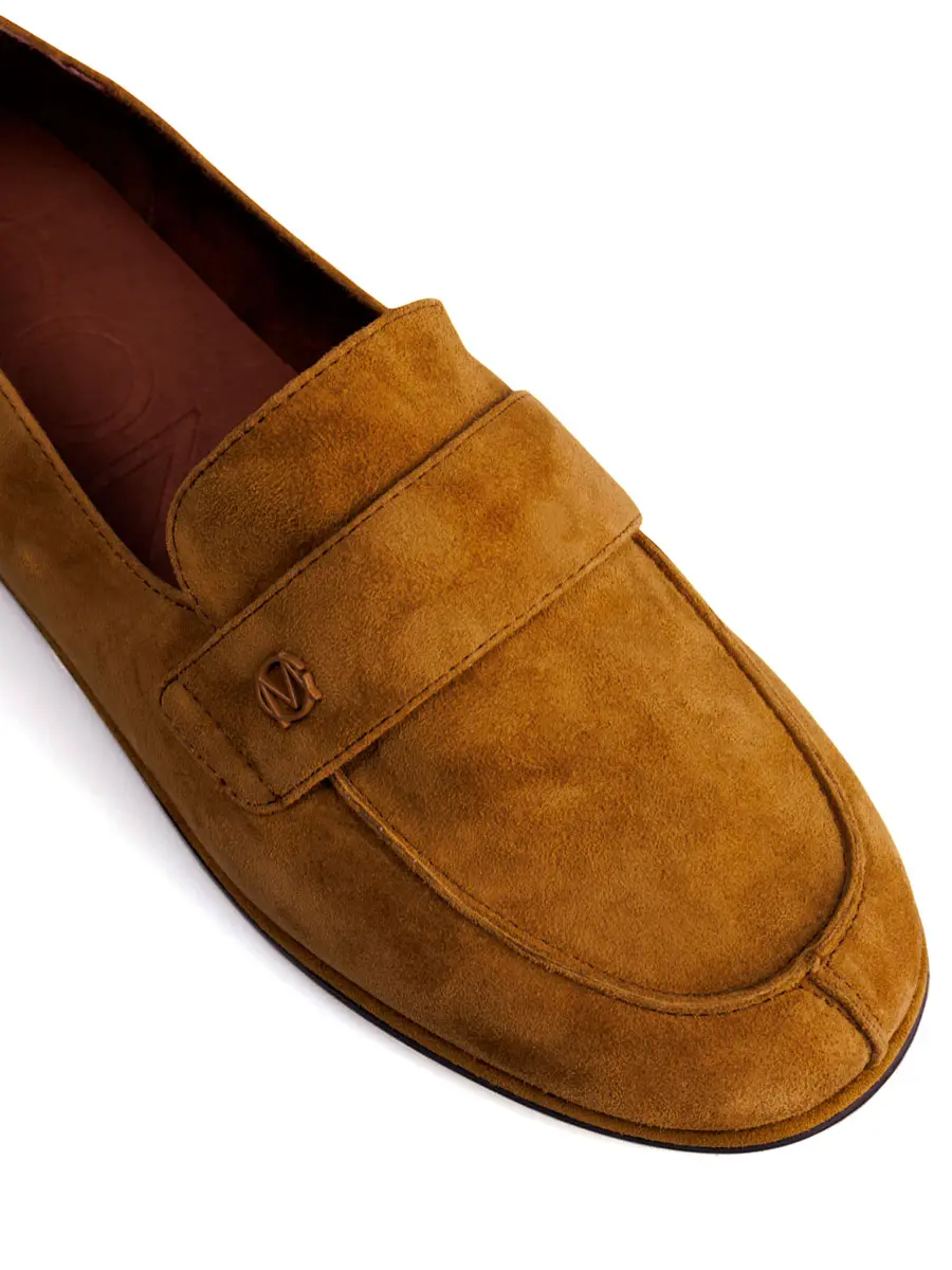 Лоферы кожаные