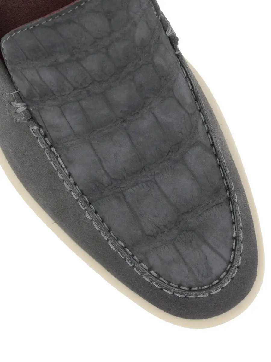 Лоферы комбинированные