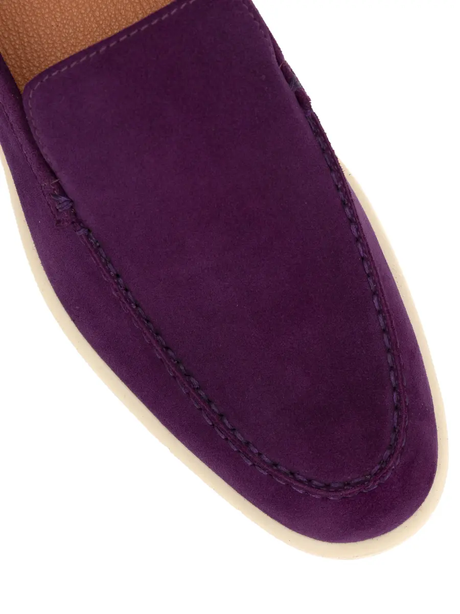 Лоферы из нубука