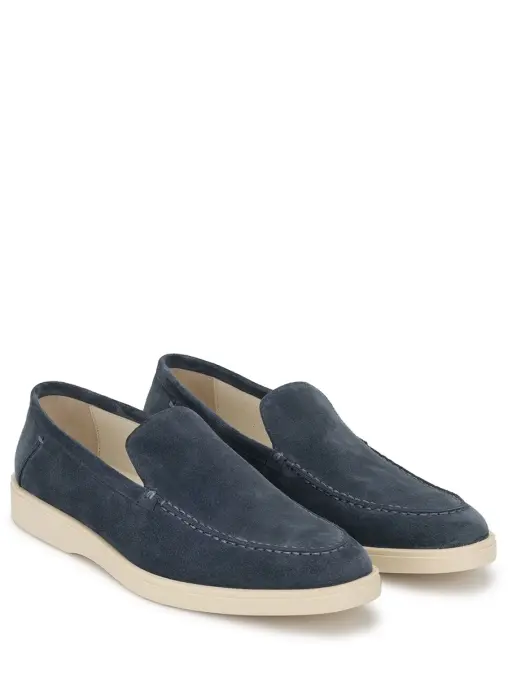 Лоферы из нубука BARDINI