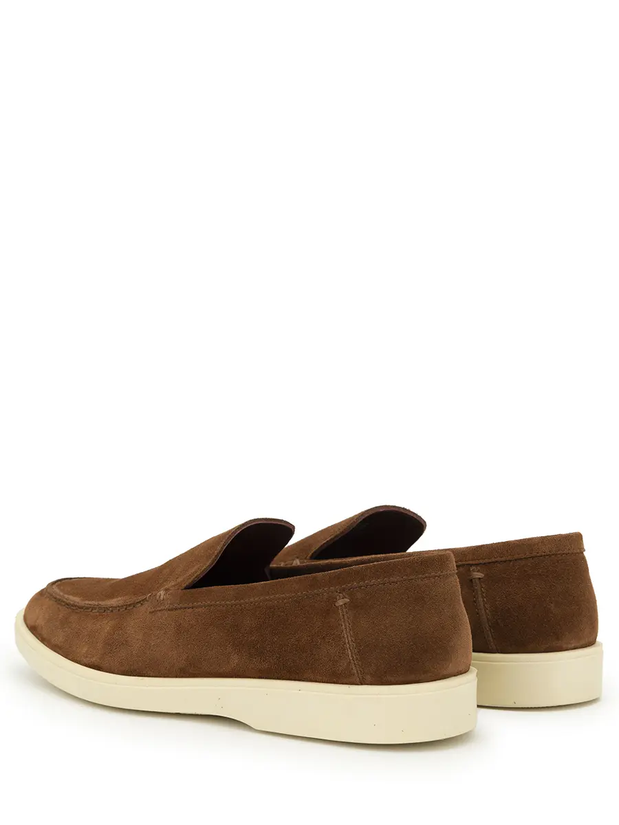 Лоферы из нубука