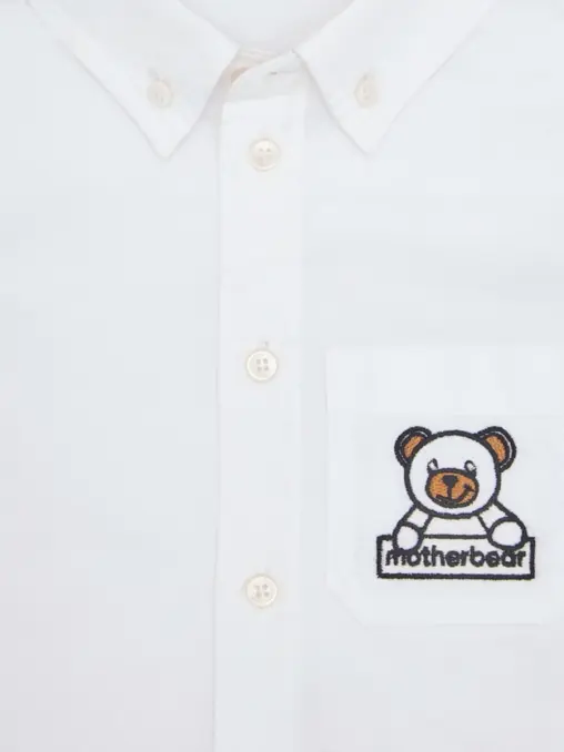 Рубашка хлопковая MOTHERBEAR