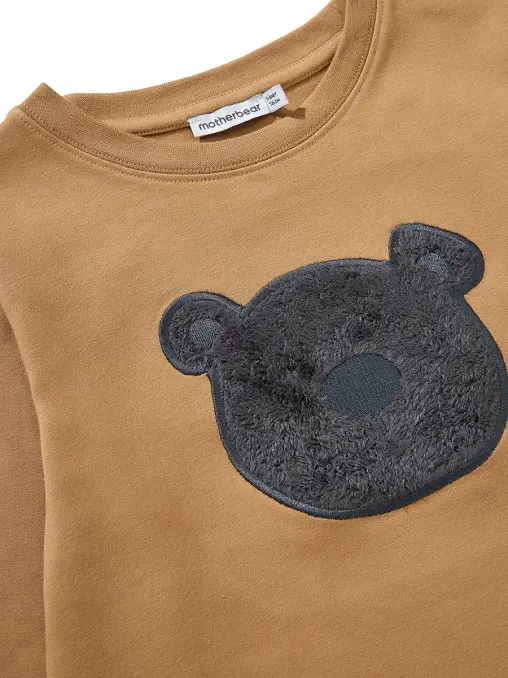 Лонгслив хлопковый MOTHERBEAR