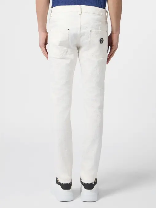 Джинсы хлопковые PHILIPP PLEIN