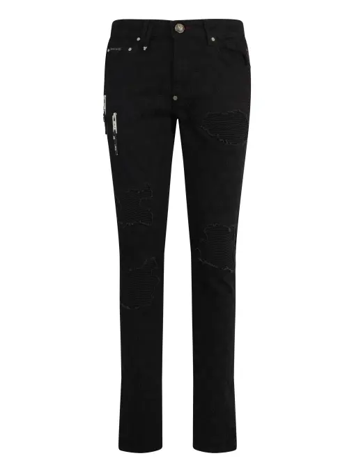 Джинсы хлопковые PHILIPP PLEIN