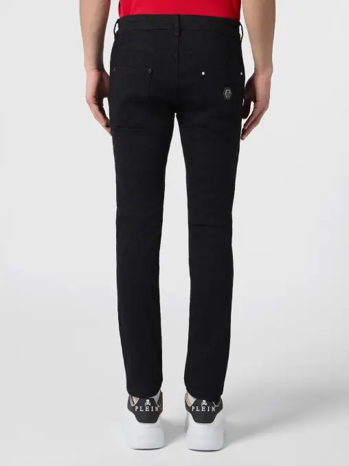 Джинсы хлопковые PHILIPP PLEIN