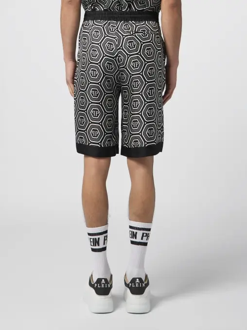 Шорты шелковые PHILIPP PLEIN