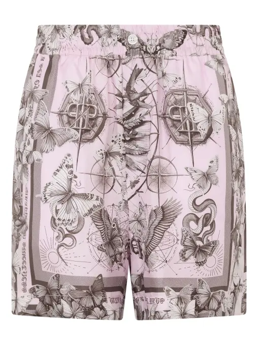 Шорты шелковые PHILIPP PLEIN