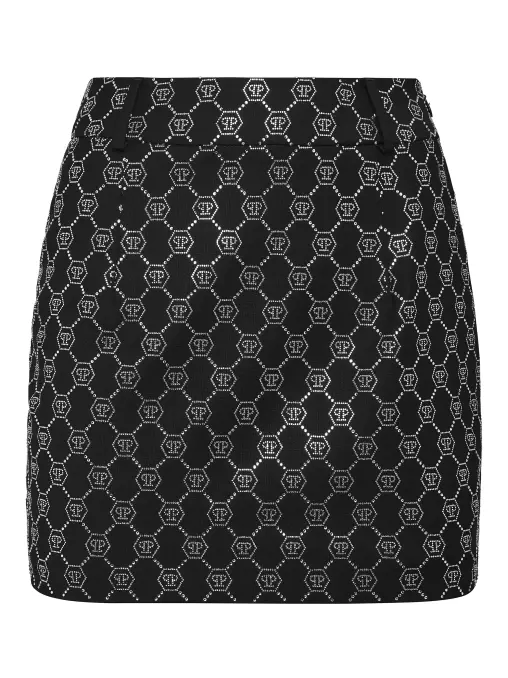 Юбка со стразами PHILIPP PLEIN