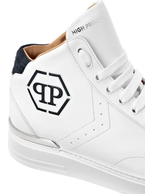 Кеды кожаные PHILIPP PLEIN
