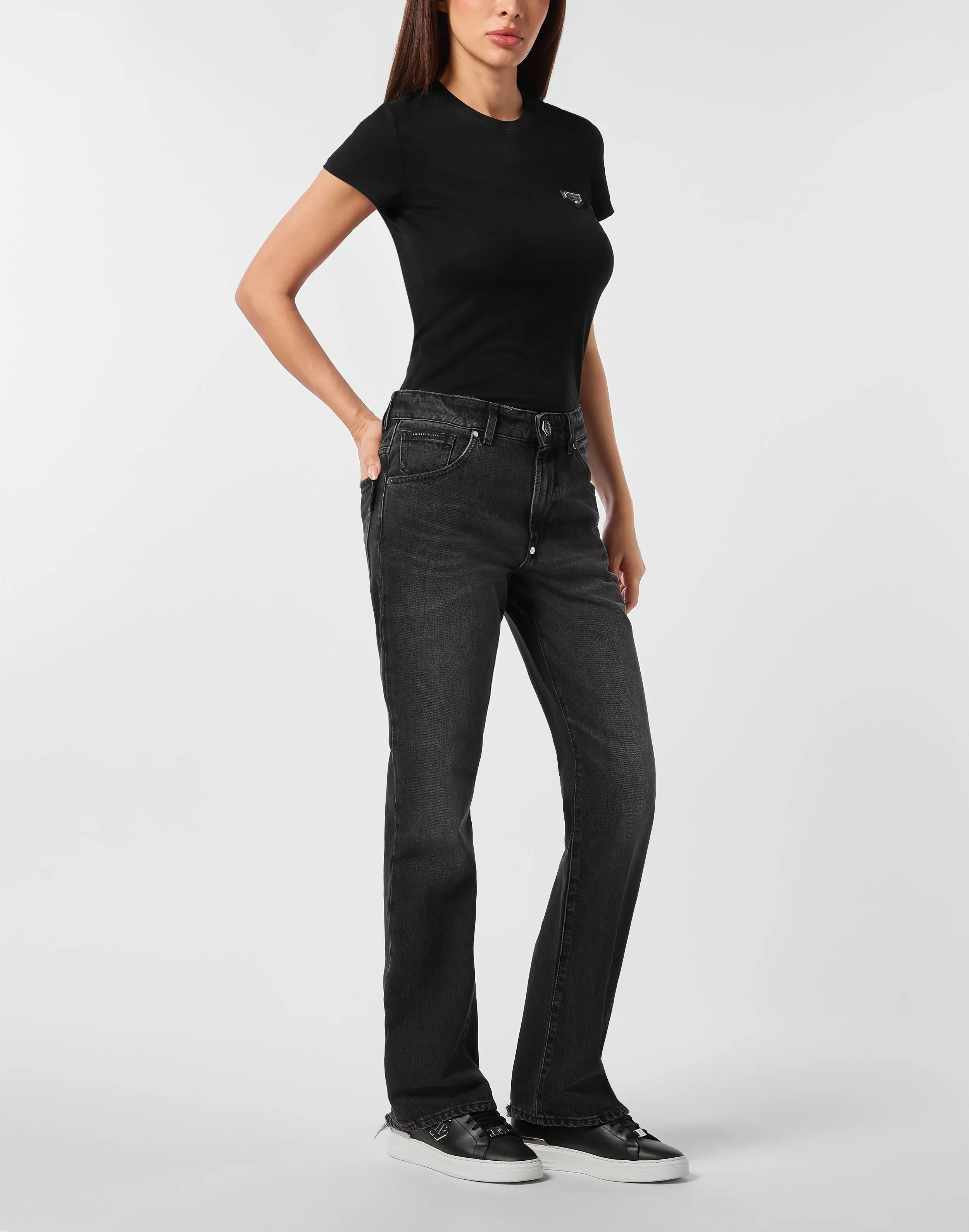 Джинсы хлопковые