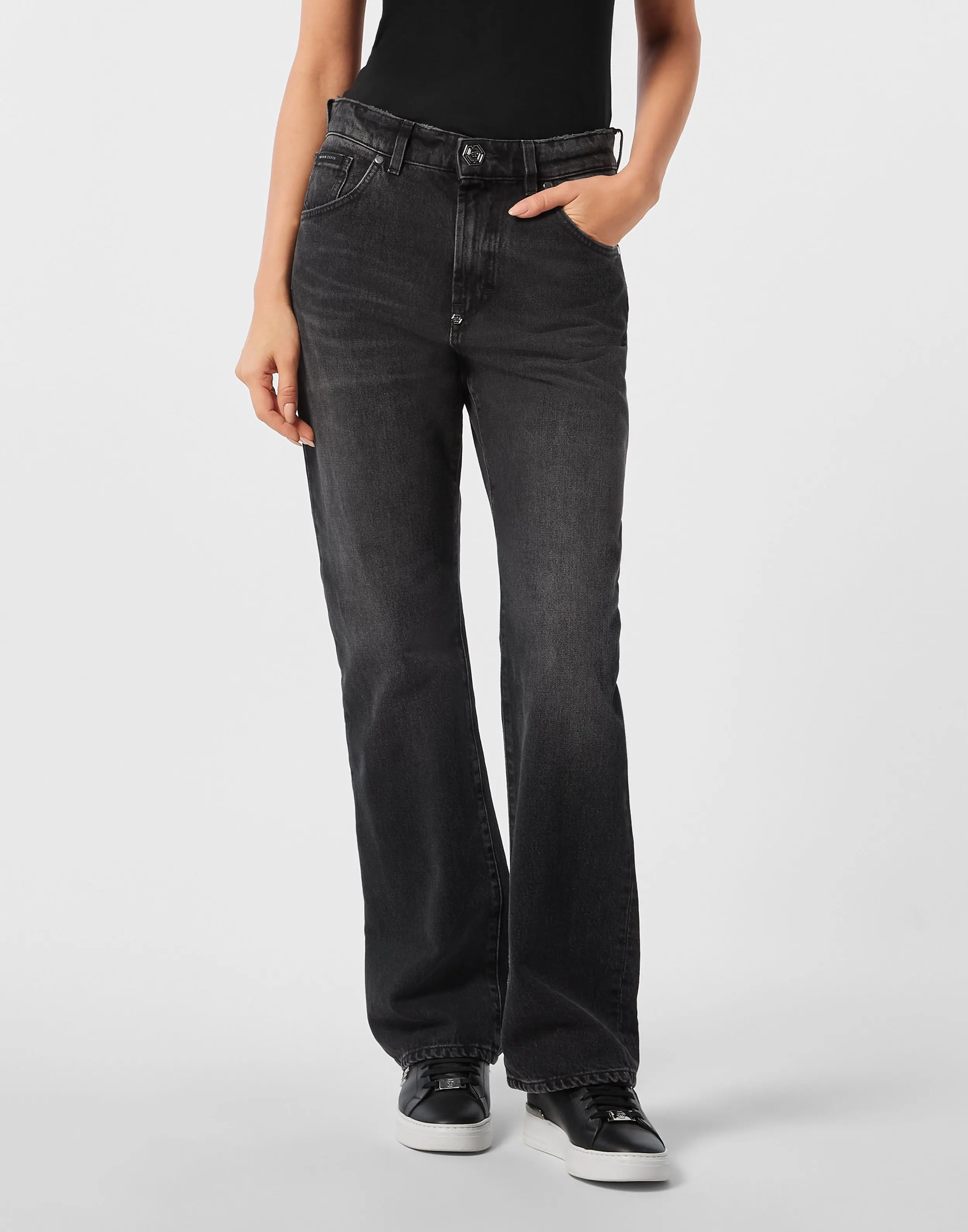 Джинсы хлопковые