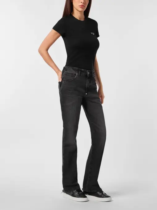 Джинсы хлопковые PHILIPP PLEIN