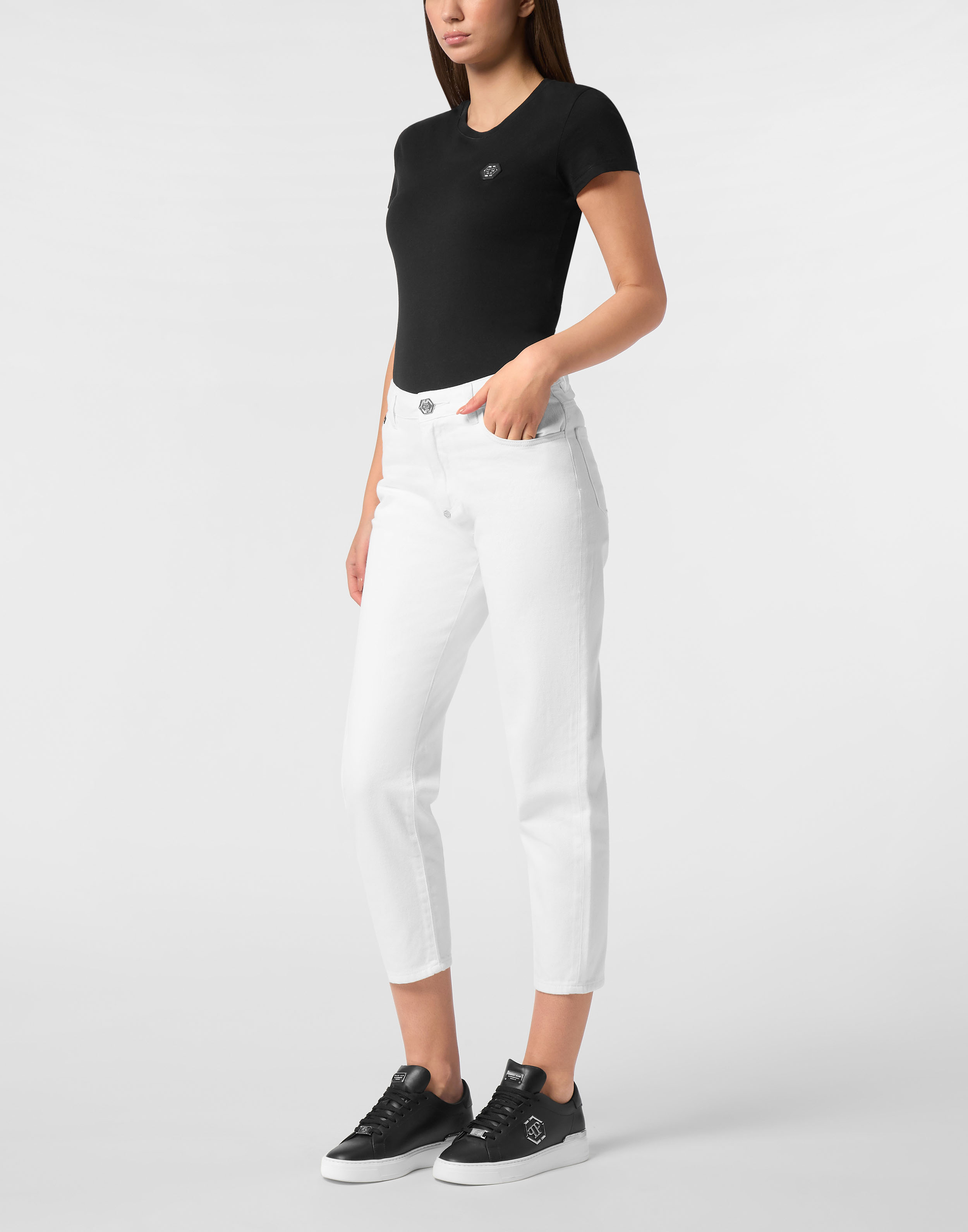 Джинсы хлопковые