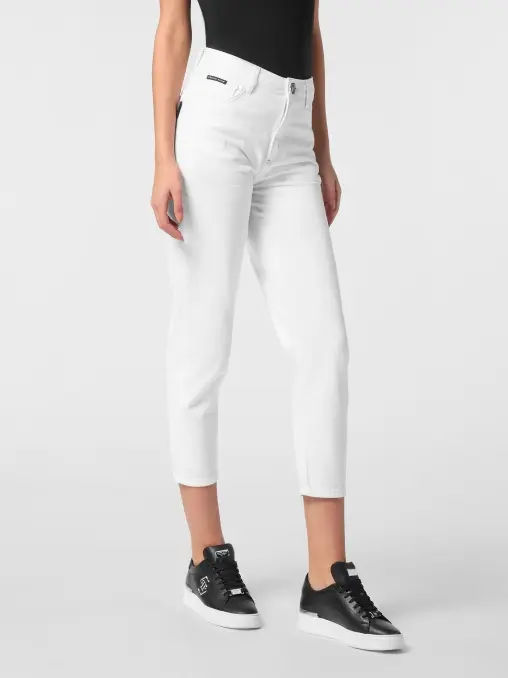 Джинсы хлопковые PHILIPP PLEIN