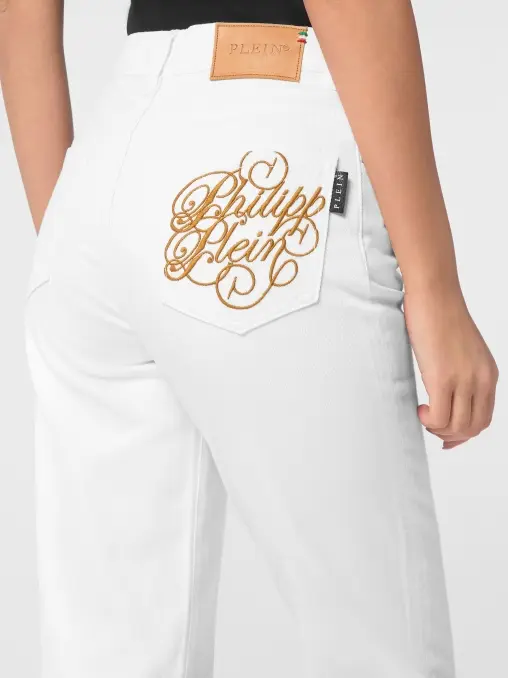 Джинсы хлопковые PHILIPP PLEIN