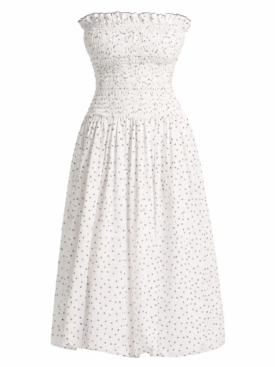 Платье хлопковое