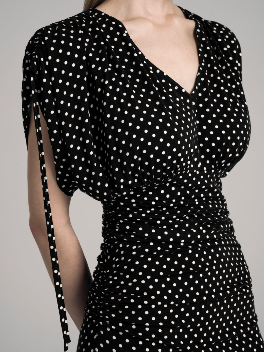 Платье из вискозы