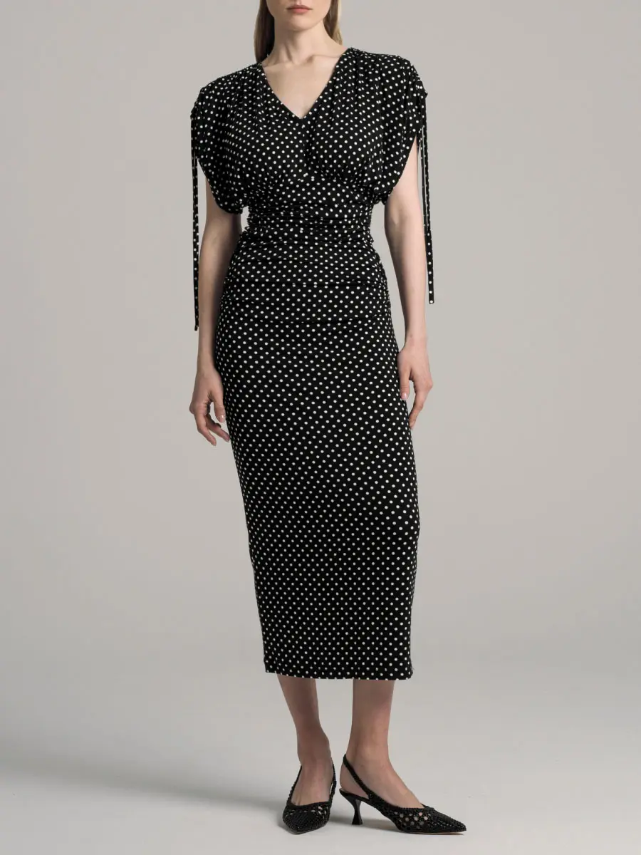 Платье из вискозы