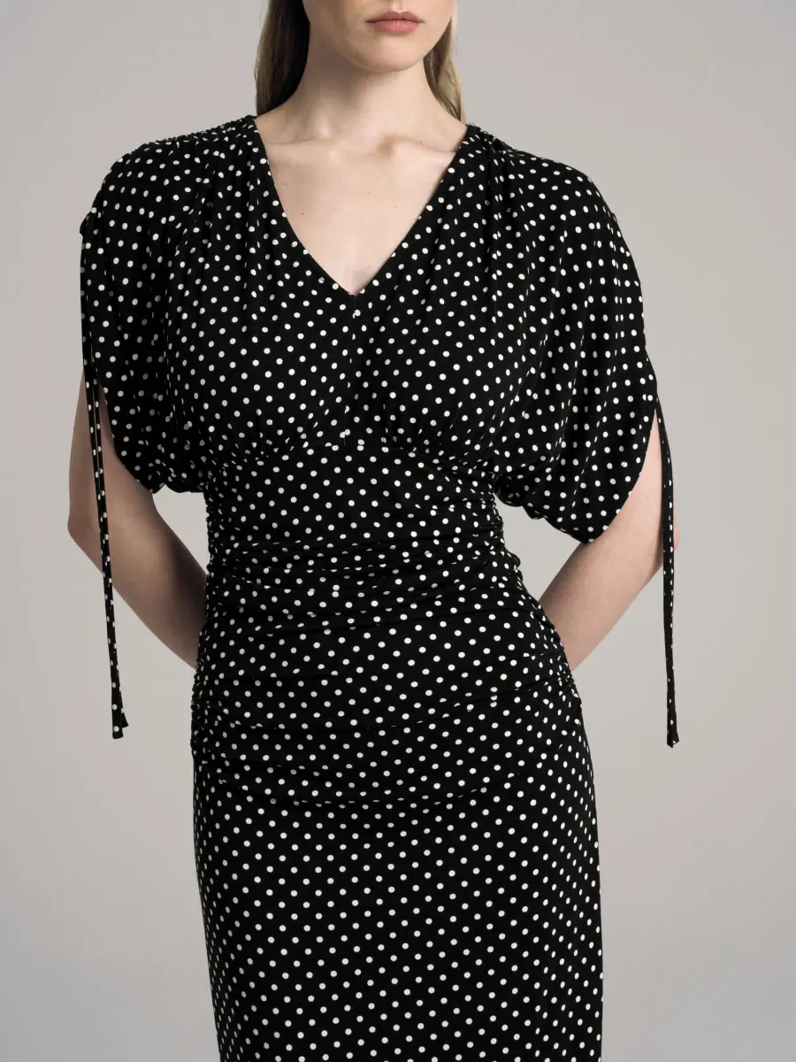 Платье из вискозы