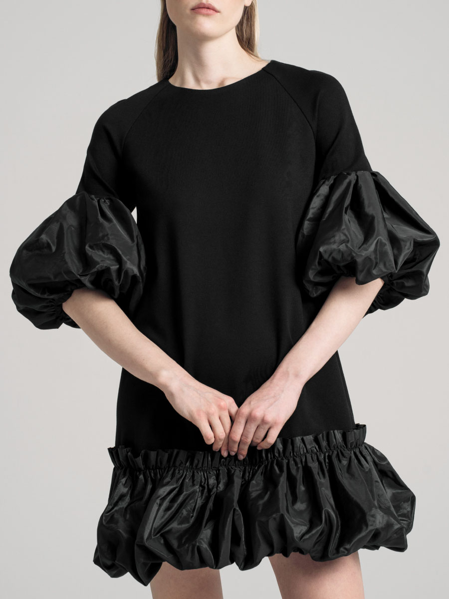 Платье из вискозы