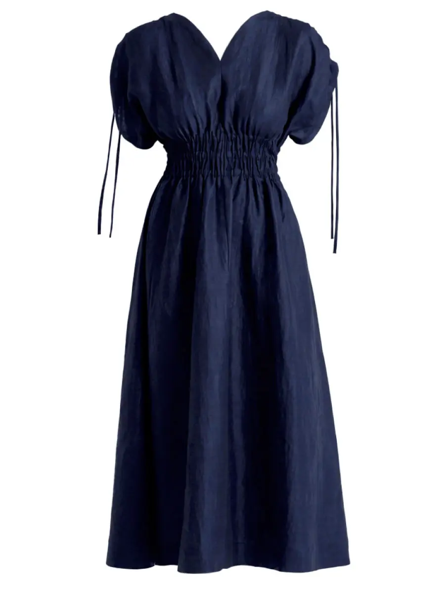 Платье льняное