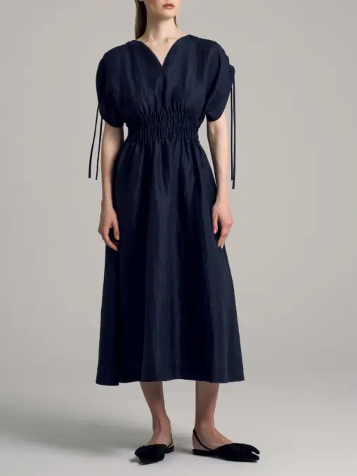 Платье льняное LOST GENOME