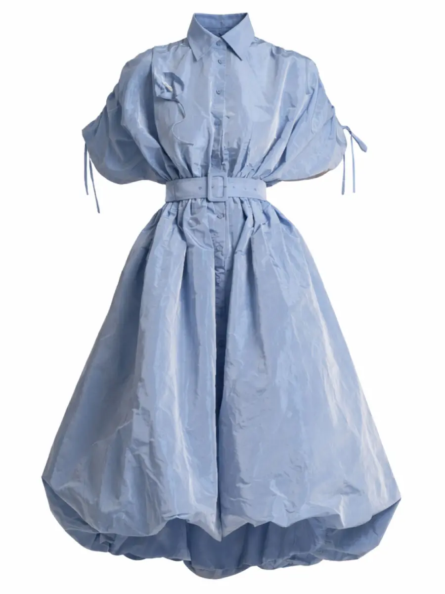 Платье однотонное