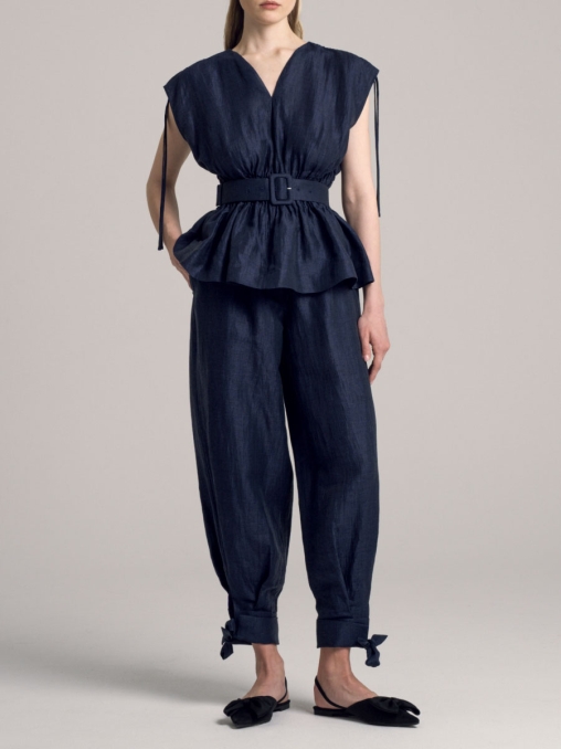 Блуза льняная LOST GENOME