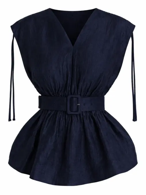 Блуза льняная LOST GENOME