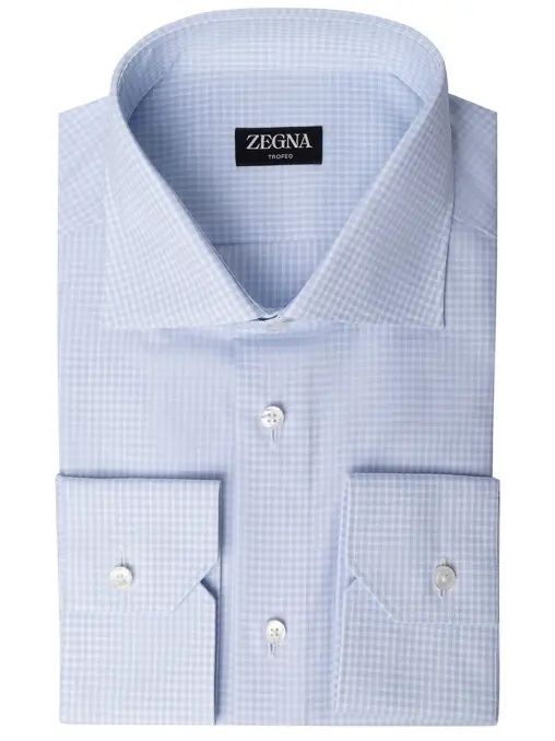 Рубашка хлопковая ZEGNA