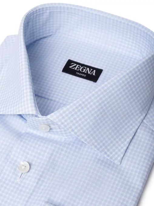 Рубашка хлопковая ZEGNA