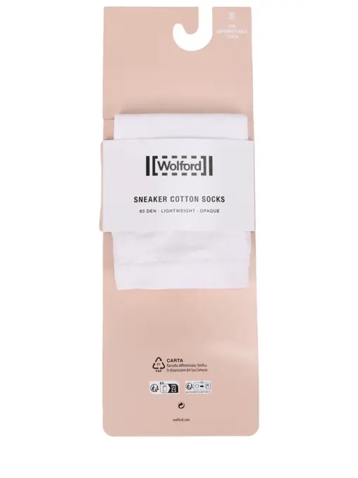 Носки хлопковые 80 ден WOLFORD