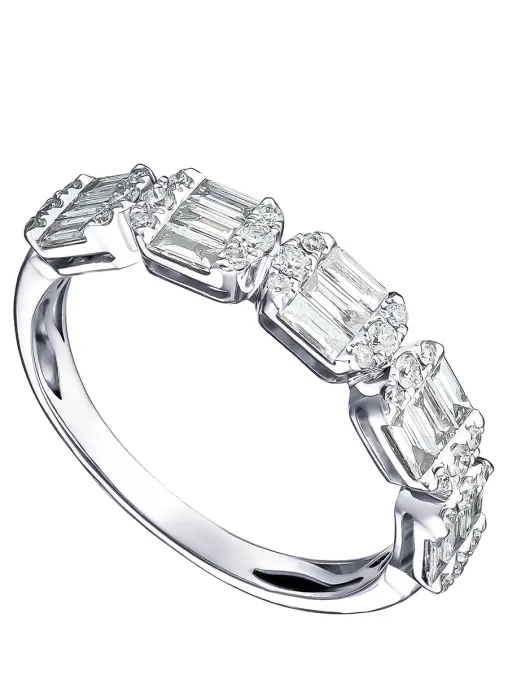 Кольцо из белого золота с бриллиантами LANORDICA