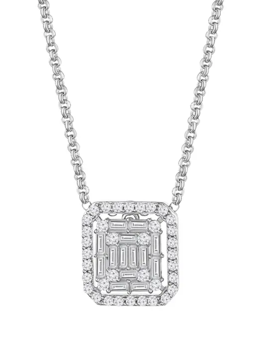 Колье из белого золота с бриллиантами LANORDICA