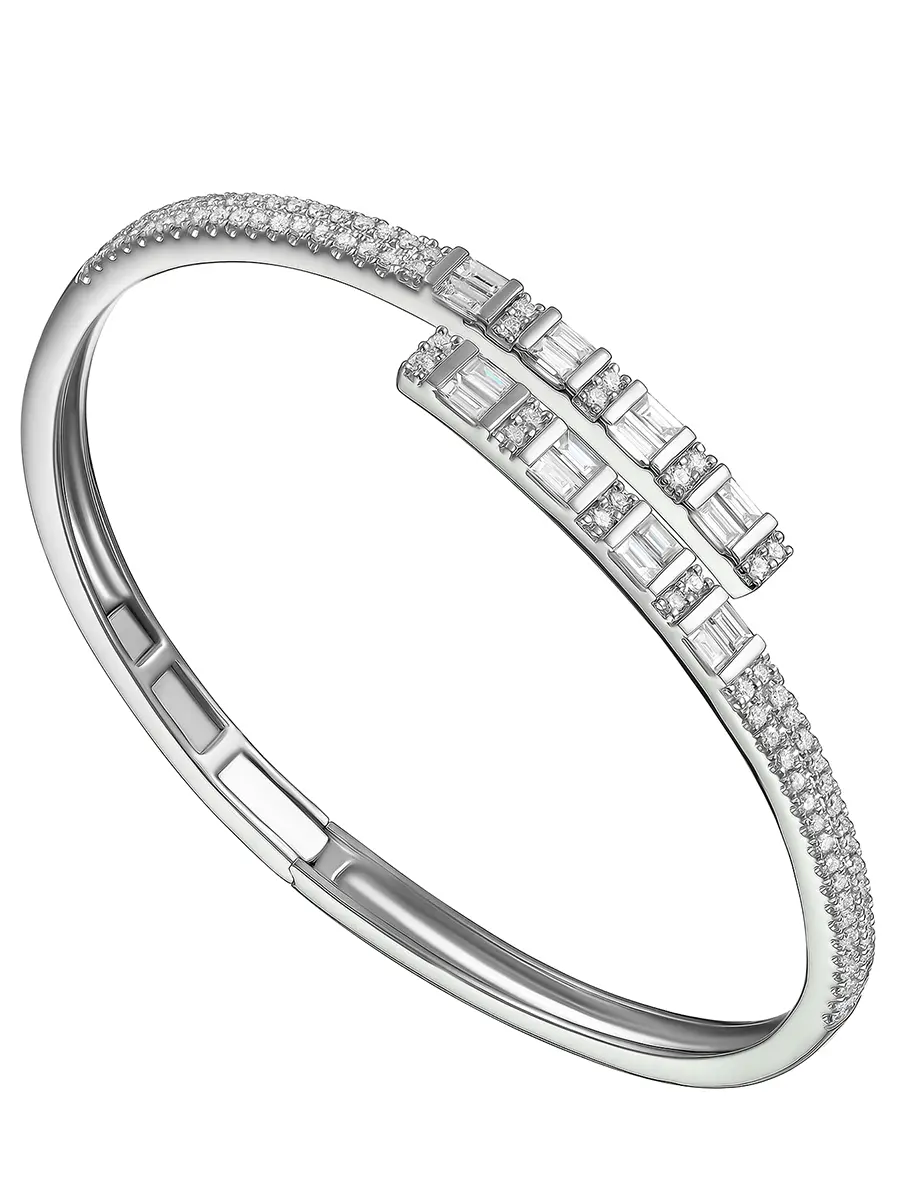 Браслет из белого золота с бриллиантами