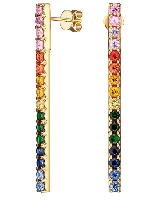 Серьги с сапфирами LANORDICA