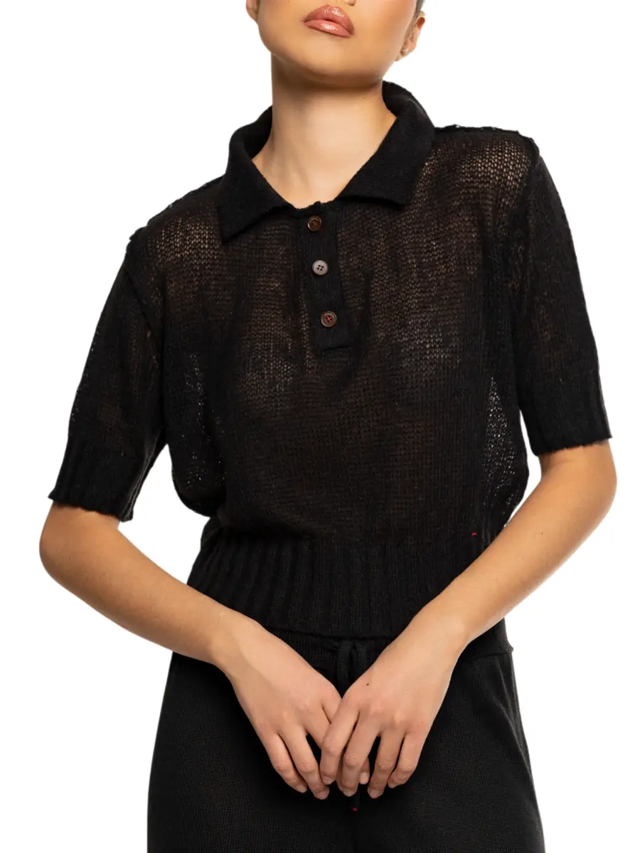 Поло из альпака и мохера