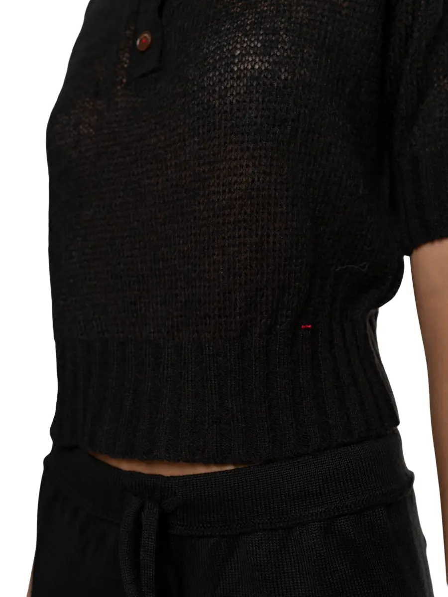 Поло из альпака и мохера