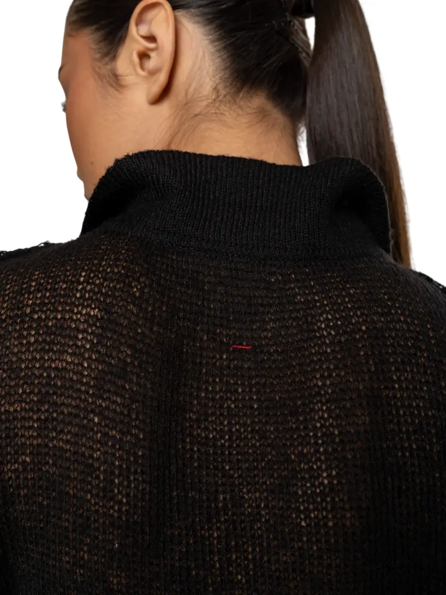 Поло из альпака и мохера