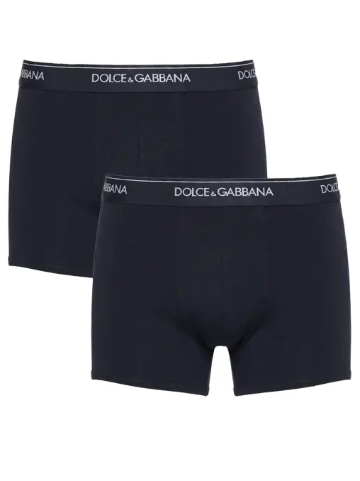Набор из двух хлопковых трусов-боксеров DOLCE & GABBANA
