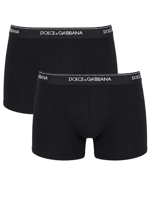 Набор из двух хлопковых трусов-боксеров DOLCE & GABBANA