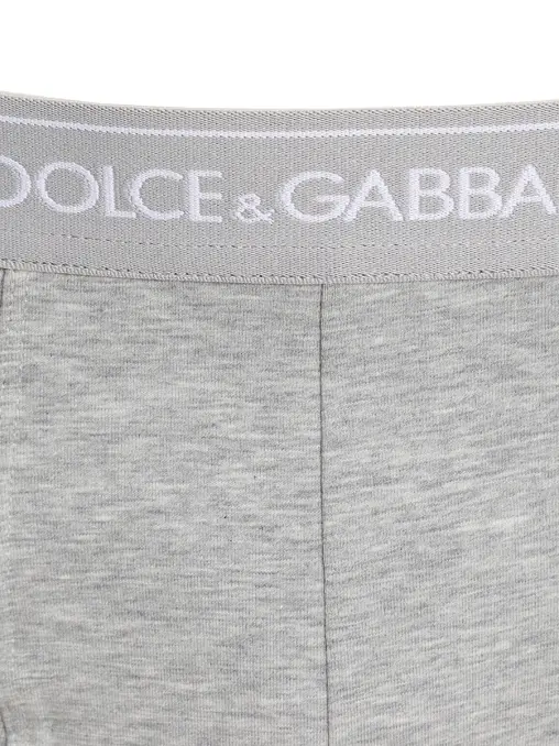 Набор из двух хлопковых трусов-боксеров DOLCE & GABBANA