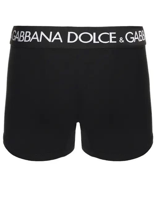 Набор из двух хлопковых трусов-боксеров DOLCE & GABBANA